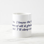 Mug Plaisanterie de date de Ghostbusters (Centre)