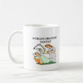 Mug Plaisanterie de DENTISTE (Gauche)
