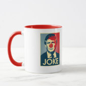 Mug PLAISANTERIE de Donald Trump -- Anti-Atout 2016 - (Gauche)