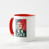 Mug PLAISANTERIE de Donald Trump -- Anti-Atout 2016 - (Devant gauche)