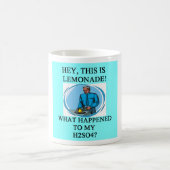 Mug plaisanterie de la limonade h2so4 (Centre)