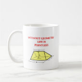 Mug plaisanterie de maths (Gauche)