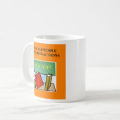 Mug plaisanterie de maths de fraction, plaisanterie de (Devant gauche)