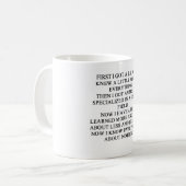 Mug Plaisanterie de PHD (Devant gauche)
