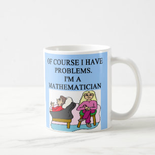 Mug Plaisanterie de psychologie de MATHS, plaisanterie