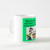 Mug plaisanterie de support technique (Devant gauche)