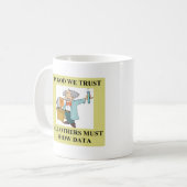 Mug plaisanterie drôle de la science (Devant gauche)