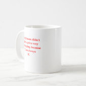 Mug plaisanterie drôle de maths (Devant gauche)