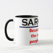 Mug Plaisanterie drôle de sarcasme de KRW (Gauche)