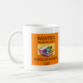 Mug plaisanterie du chat des schrodinger (Gauche)