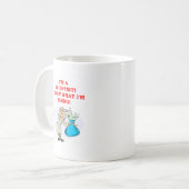 Mug plaisanterie folle de scientifique (Devant gauche)