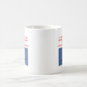 Mug Plaisanterie PILOTE de ligne aérienne (Centre)