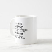 Mug Plaisanterie sarcastique, Citation drôle sur Mug, (Devant gauche)