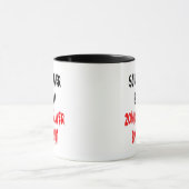 Mug Plaisanterie Zombie Diver Scuba (Centre)