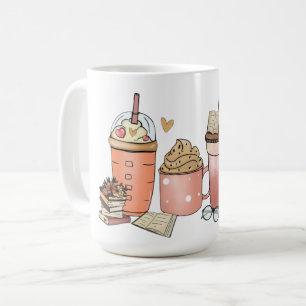 Mug Plaisir de l'amoureux du livre et du café