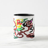 Mug Plaisir de renard d'automne (Centre)