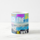 Mug Plaisir d'été à la plage (Centre)
