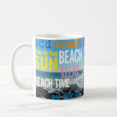 Mug Plaisir d'été à la plage (Gauche)