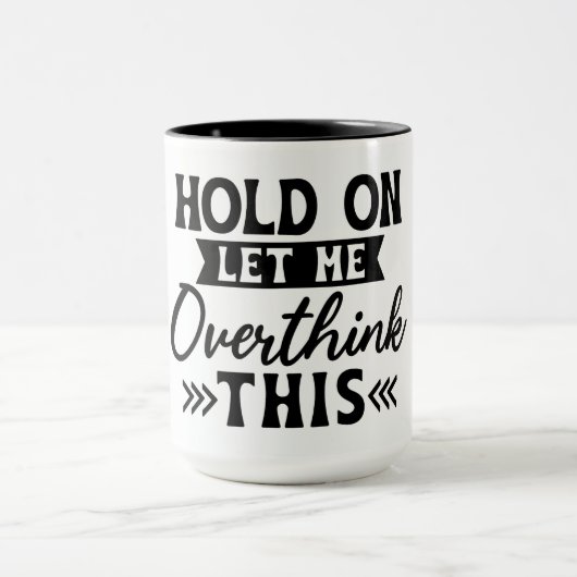 Mug Plaisir du ruminateur (Centre)