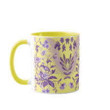 Plaisir violet avec un peu de jaune