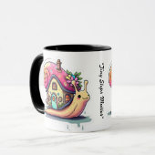 Mug "Plaisirs de la voie lente" (Devant gauche)