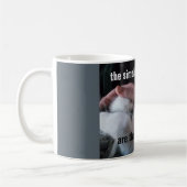 Mug Plaisirs simples de citation mignonne de chaton le (Gauche)