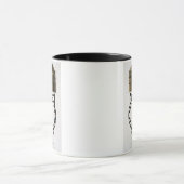 Mug Plan au sol et façade du Panthéon, Rome, de (Centre)