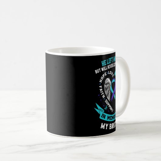 Mug Plan commémoratif de prévention du suicide (Devant droit)