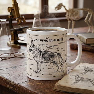 Mug Plan de berger allemand