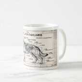 Mug Plan de berger allemand (Devant droit)