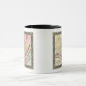 Mug Plan De Cincinnati Et De Sa Proximité (Centre)