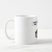 Mug Plan de construction Sardine Ingénieur Café Pause (Gauche)