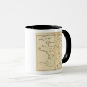 Mug Plan de France Rivers (Devant droit)