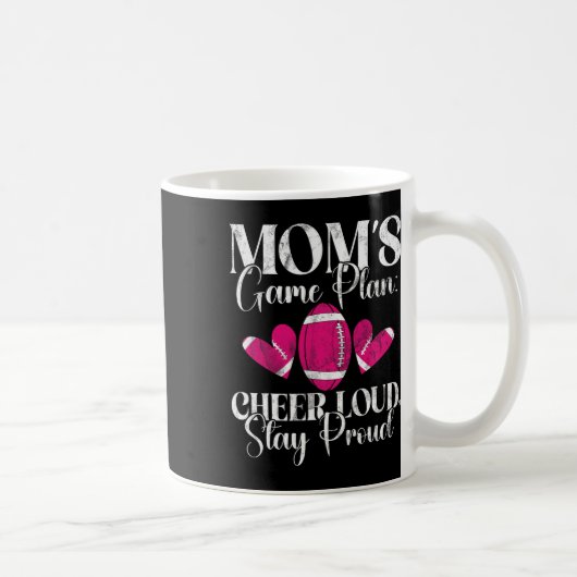 Mug Plan de jeu de maman Encouragez bruyamment Restez (Droite)