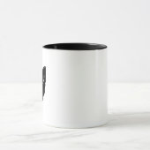 Mug Plan de la forme de l'état de l'Ohio - Plan de l'O (Centre)
