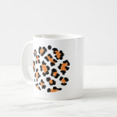Mug Plan de la peau animale des taches léopards (Devant gauche)