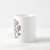 Mug Plan de la peau animale des taches léopards (Centre)