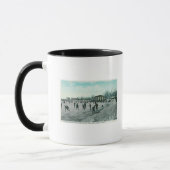 Mug Plan de patinage sur glace du Washington Lake Park (Gauche)