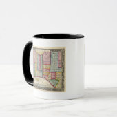 Mug Plan De Philadelphie (Devant gauche)