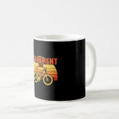 Mug Plan de retrait des vélos à vélo amusant (Devant droit)