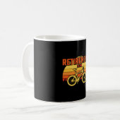 Mug Plan de retrait des vélos à vélo amusant (Devant gauche)
