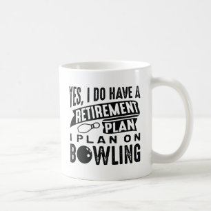 Mug Plan de retraite Bowling