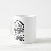 Mug Plan de retraite Camping (Devant gauche)