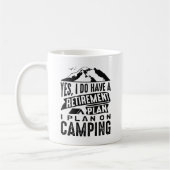 Mug Plan de retraite Camping (Gauche)