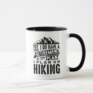 Mug Plan de retraite Camping