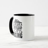 Mug Plan de retraite Camping (Devant gauche)