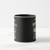 Mug Plan de retraite de camping (Centre)