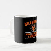 Mug Plan de retraite des cerfs de chasse (Devant gauche)