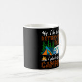 Mug Plan de retraite du camping Camping Rv Caravan Ext (Devant droit)