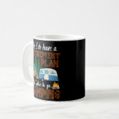 Mug Plan de retraite du camping Camping Rv Caravan Ext (Devant gauche)
